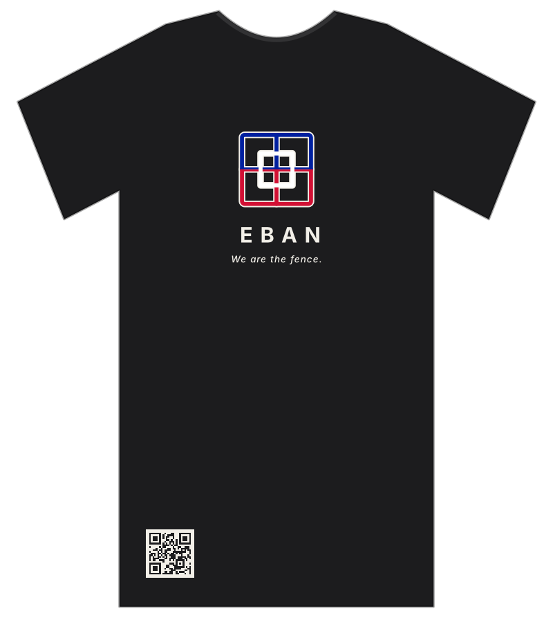 Haitian edition Eban tee, black